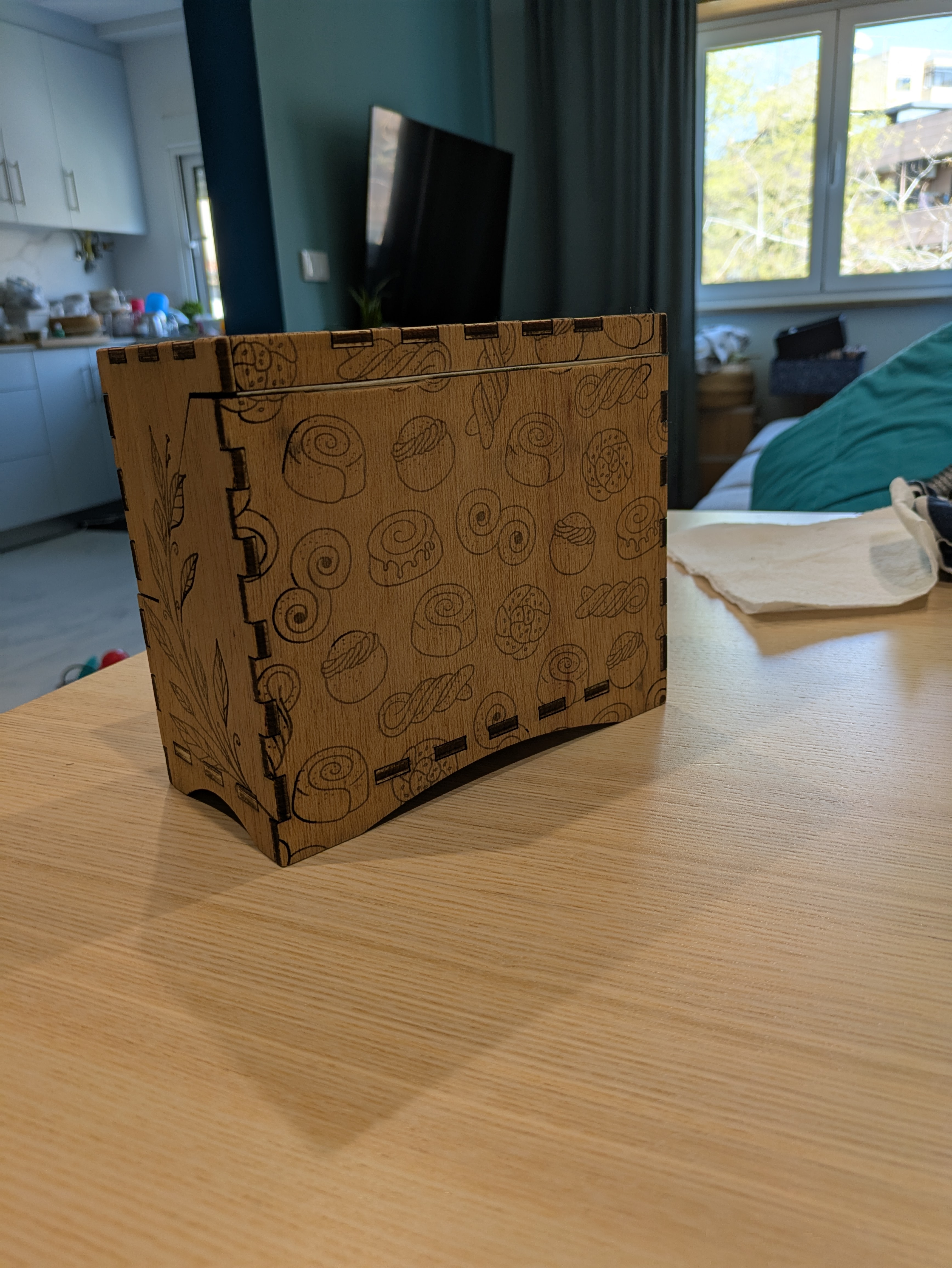 Recipes Box Back