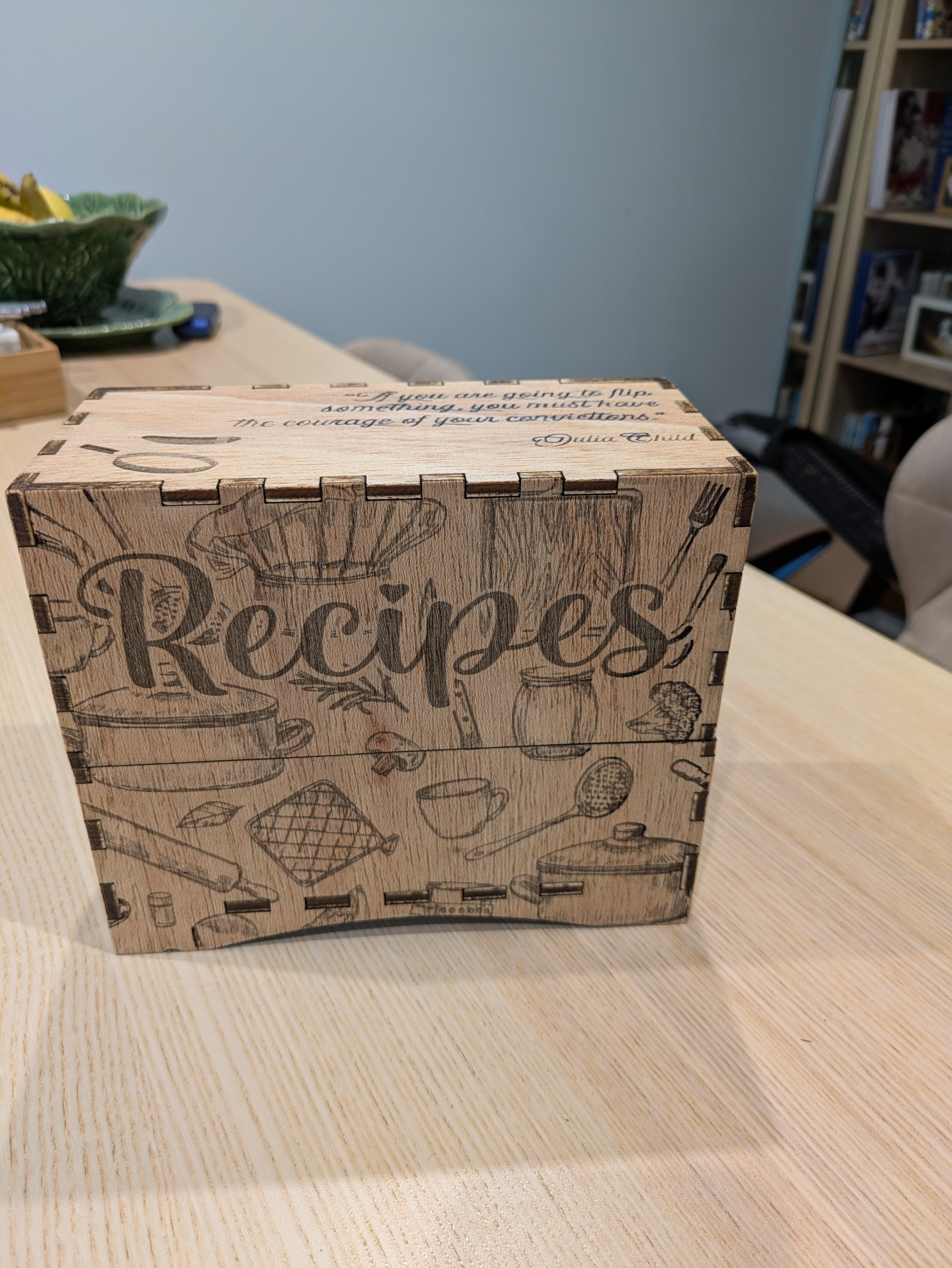Recipes Box Front