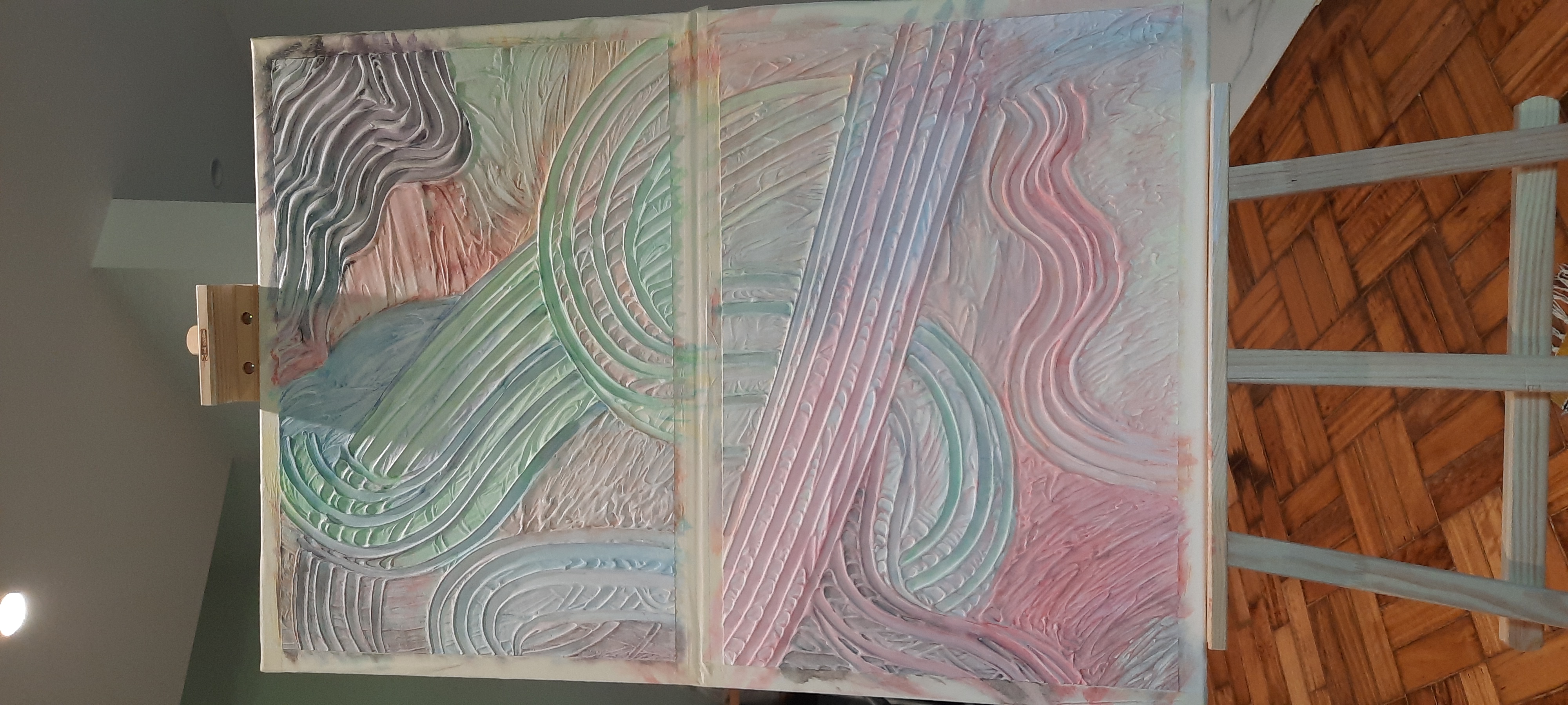 Painting in stand