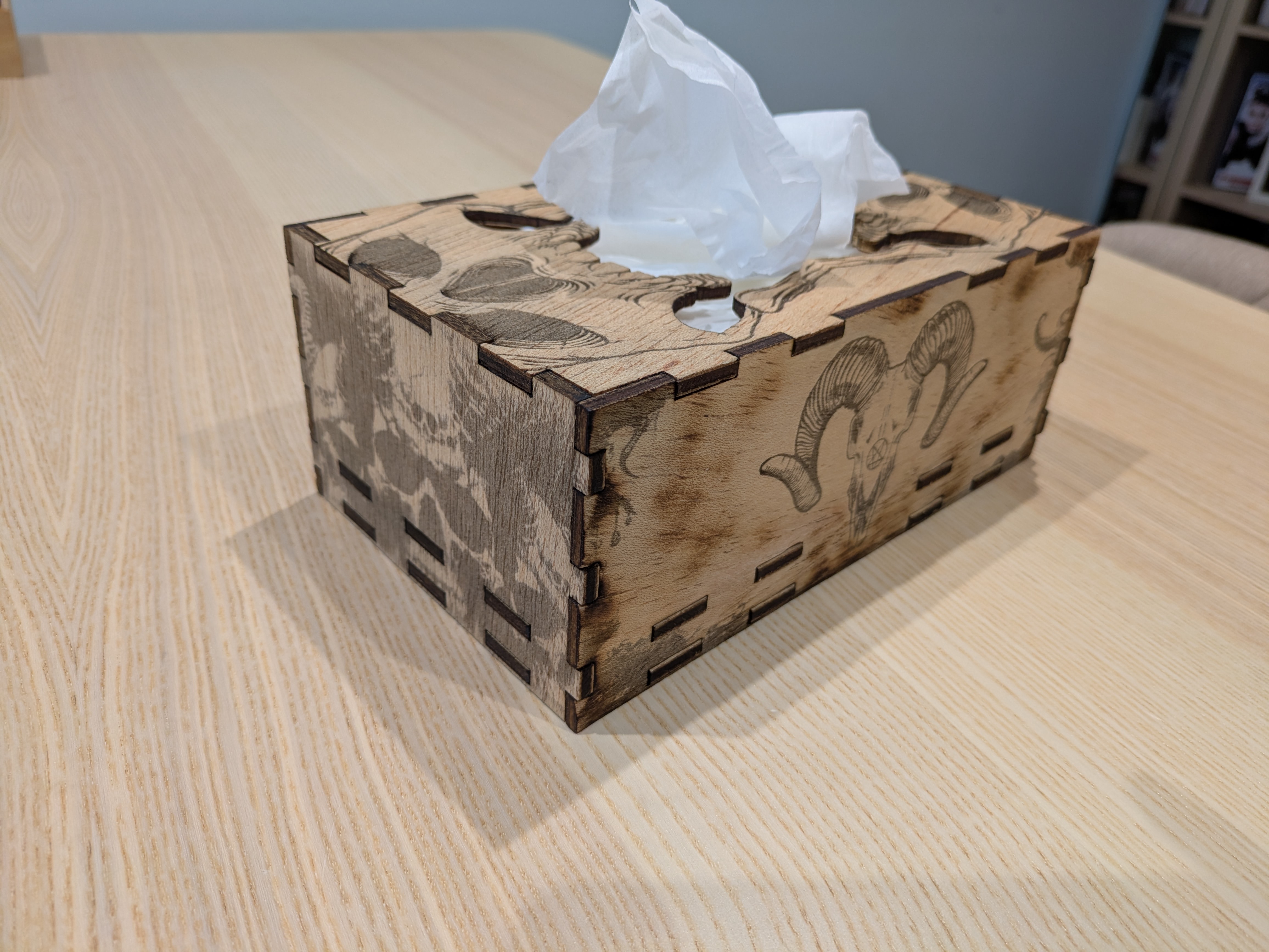 Tissue Box Side 3